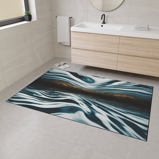 Decorative Heavy Duty Non-Slip Floor Mat Stylish Design Perfect for Entryway Kitchen Décor Garage Rug Coffee Bar Bathroom Floor Door Mat