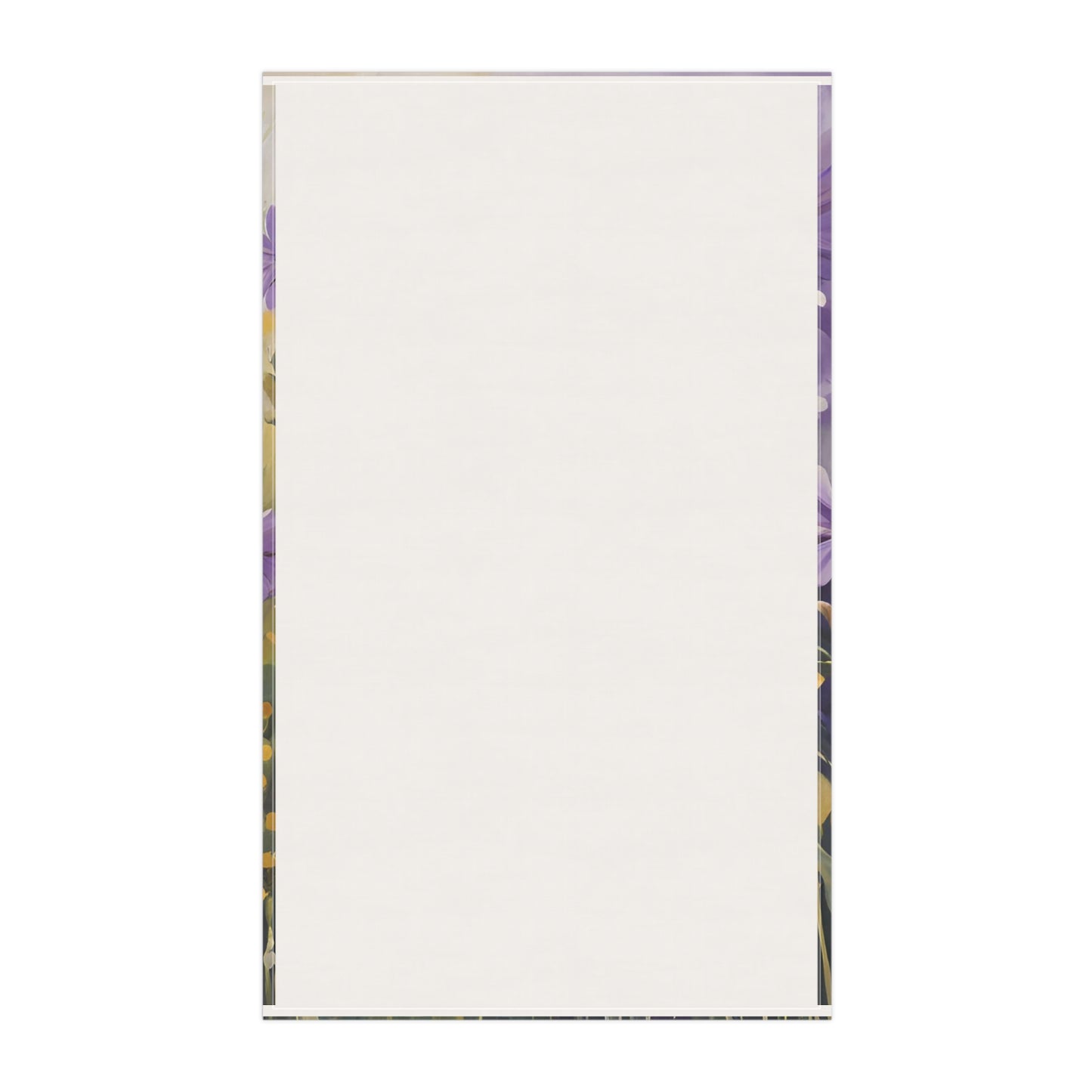 Floral Kitchen Tea Towel Pastel Dish Towel Durable Hand Towel Gift for Flower Lover Whimsical Home Decor Decorative Kitchen Cotton Twill