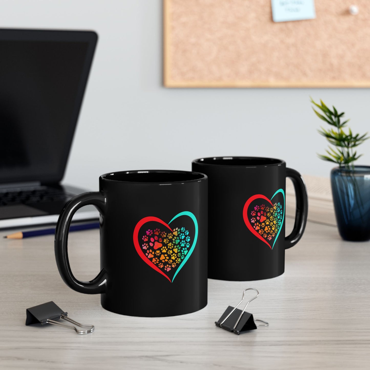 Dog or Cat Lover Coffee Mug | Pet Lover Paw Print Mug | Animal Lover Gift | Pet Parent Gift | Funny Dog Tea Cup |
