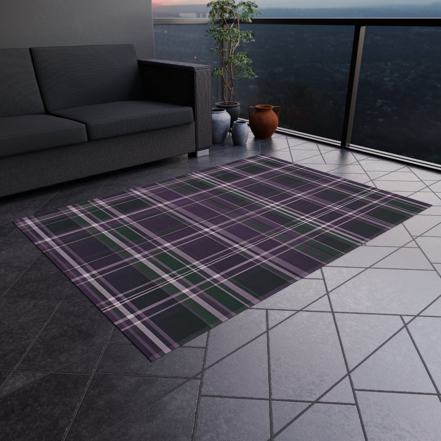 High-Quality Chenille Outdoor Rug with No-Skid Backing Cozy Outdoor Carpet Patio Decor Gazebo Rug Pool Area Decor Outdoor Kitchen Carpet