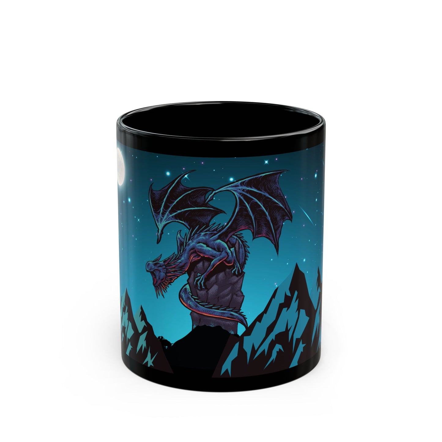 Roaring Dragon Coffee Mug Anime Sci-Fi Gift Mug