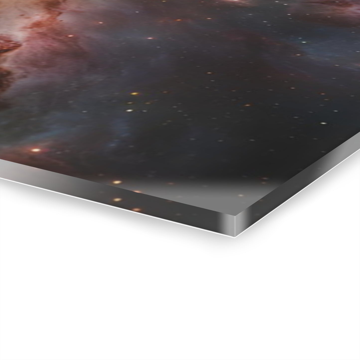 Large Celestial Cosmic Galaxy Acrylic Print with French Cleat Nature Wall Art Sci-Fi Space Traveler Artwork Modern Outerspace Home Decor