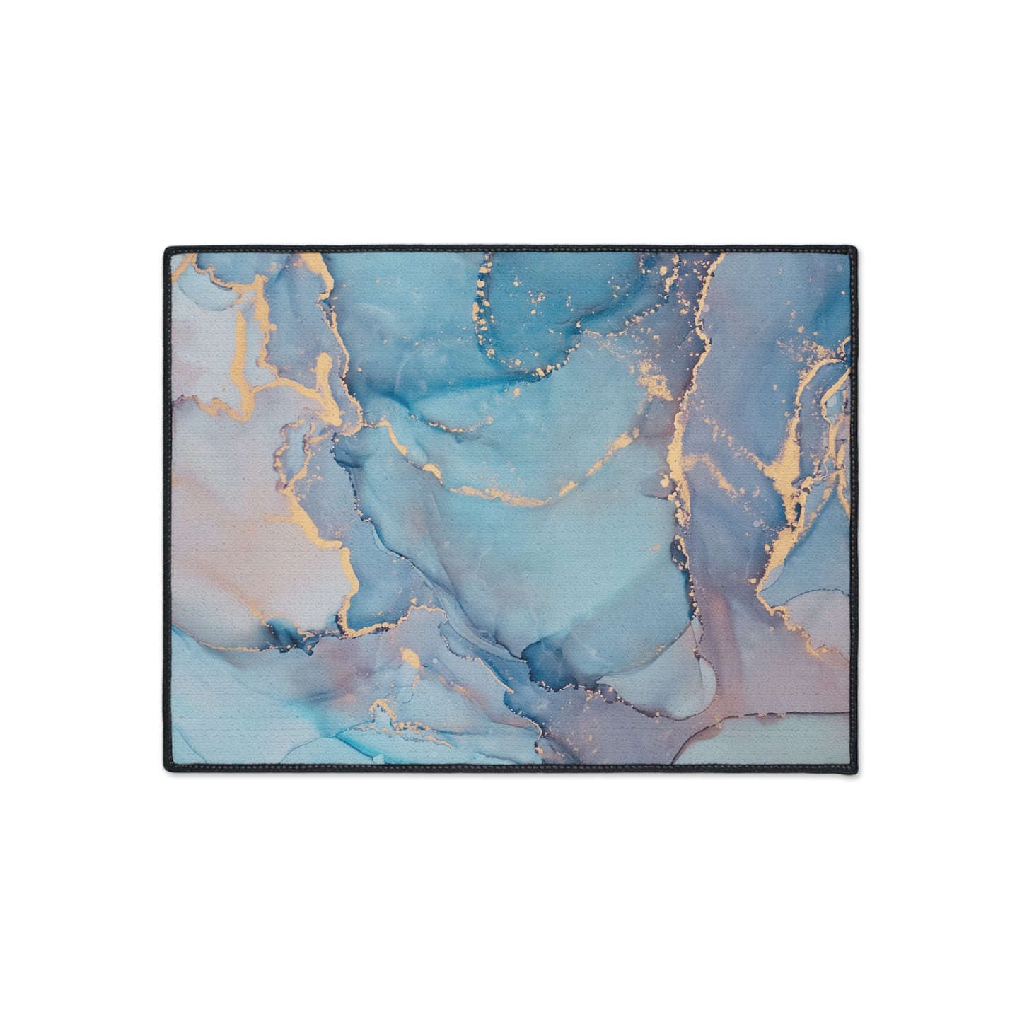 Decorative Heavy Duty Non-Slip Floor Mat Stylish Design Perfect for Entryway Kitchen Décor Marble Agate Design Rug Bathroom Mat