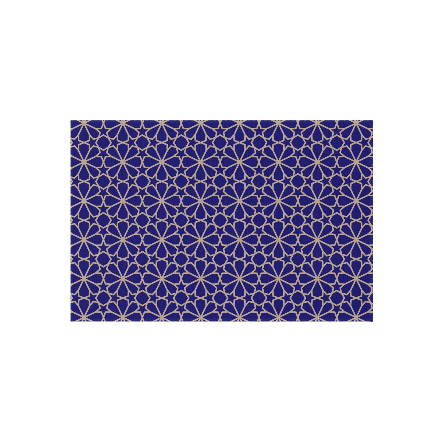 Chenille Outdoor Rug with No-Skid Backing Cozy Blue Outdoor Carpet Patio Decor Gazebo Rug Pool Area Decor Outdoor Kitchen Carpet