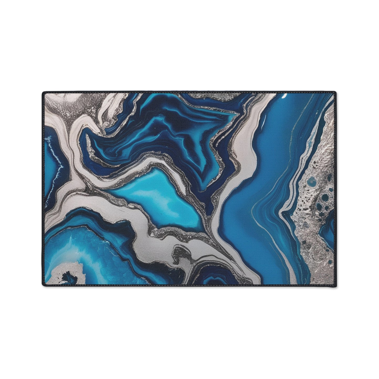 Decorative Heavy Duty Non-Slip Floor Mat Stylish Design Perfect for Entryway Kitchen Décor Garage Rug Coffee Bar Bathroom Floor Door Mat