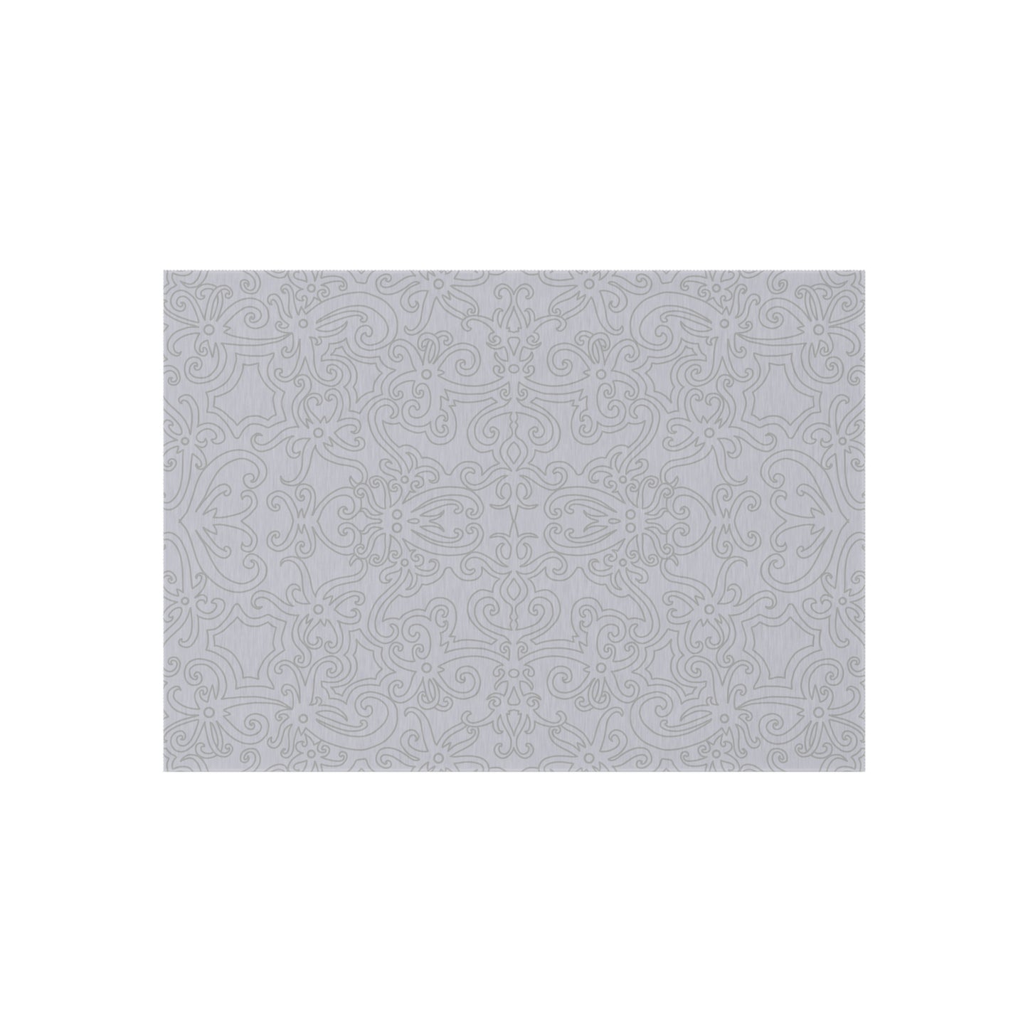 Chenille Outdoor Rug with No-Skid Backing Cozy Grey Outdoor Carpet Patio Decor Gazebo Rug Pool Area Decor Outdoor Kitchen Carpet