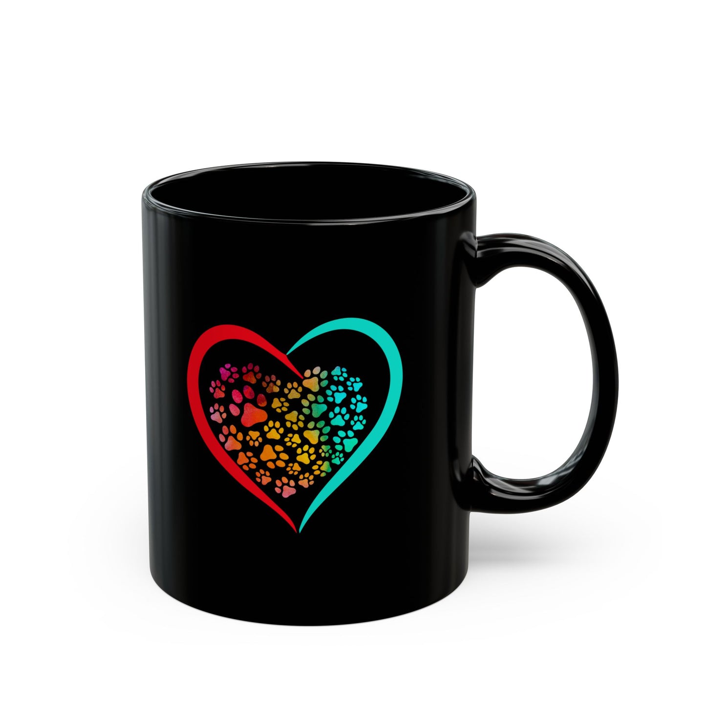Dog or Cat Lover Coffee Mug | Pet Lover Paw Print Mug | Animal Lover Gift | Pet Parent Gift | Funny Dog Tea Cup |