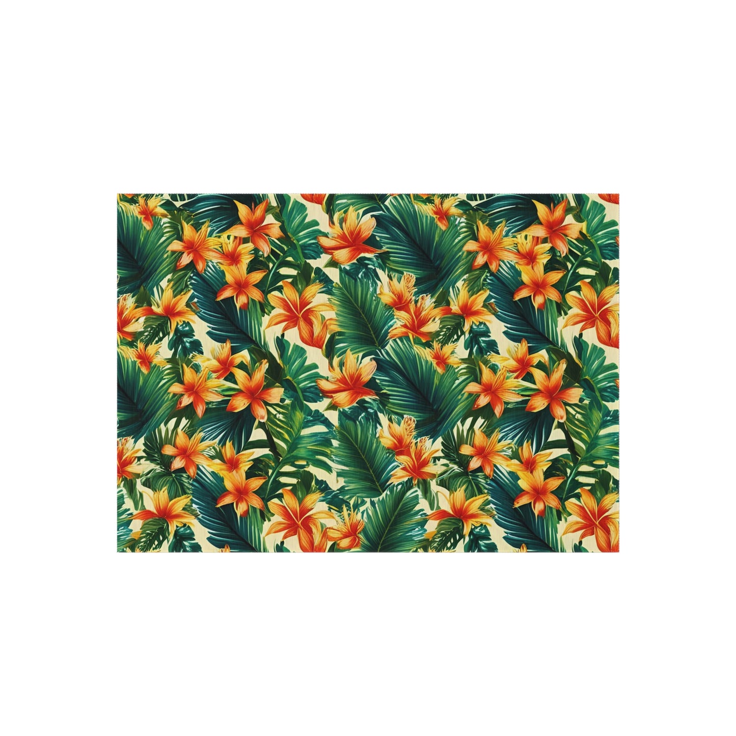Chenille Outdoor Rug with No-Skid Backing Cozy Outdoor Carpet Patio Decor Gazebo Tropical Rug Pool Area Decor Outdoor Kitchen Carpet