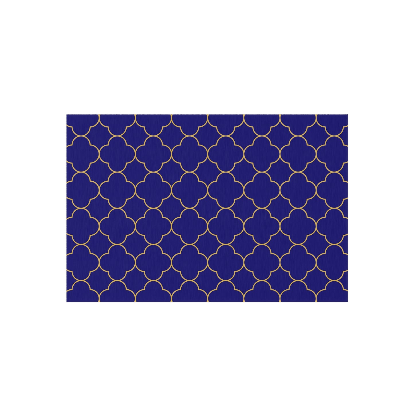 Chenille Outdoor Rug with No-Skid Backing Cozy Outdoor Carpet Blue Patio Decor Gazebo Rug Pool Area Decor Outdoor Kitchen Carpet