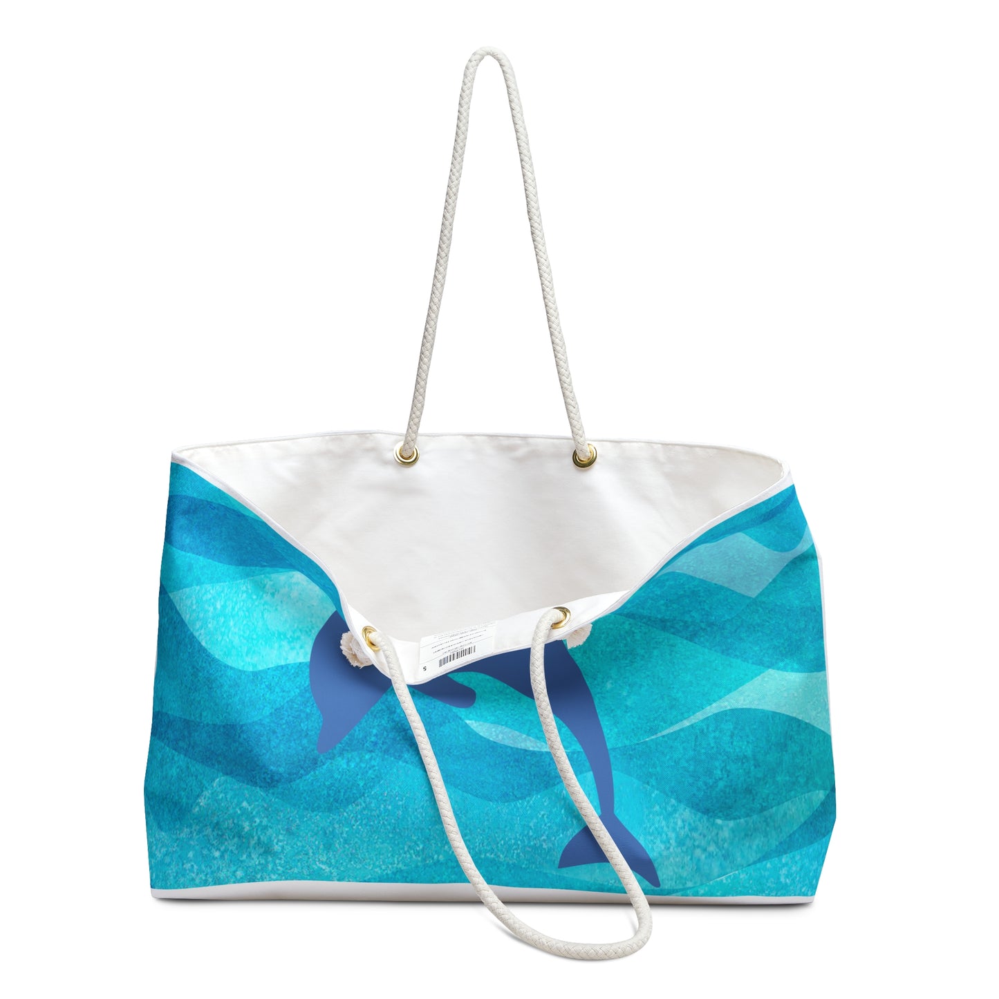 Dolphin Weekender Bag | Dolphin Lover Gift | Oceanic | Sea Gift | Beach Bag | Shopping Bag | Tote Bag |