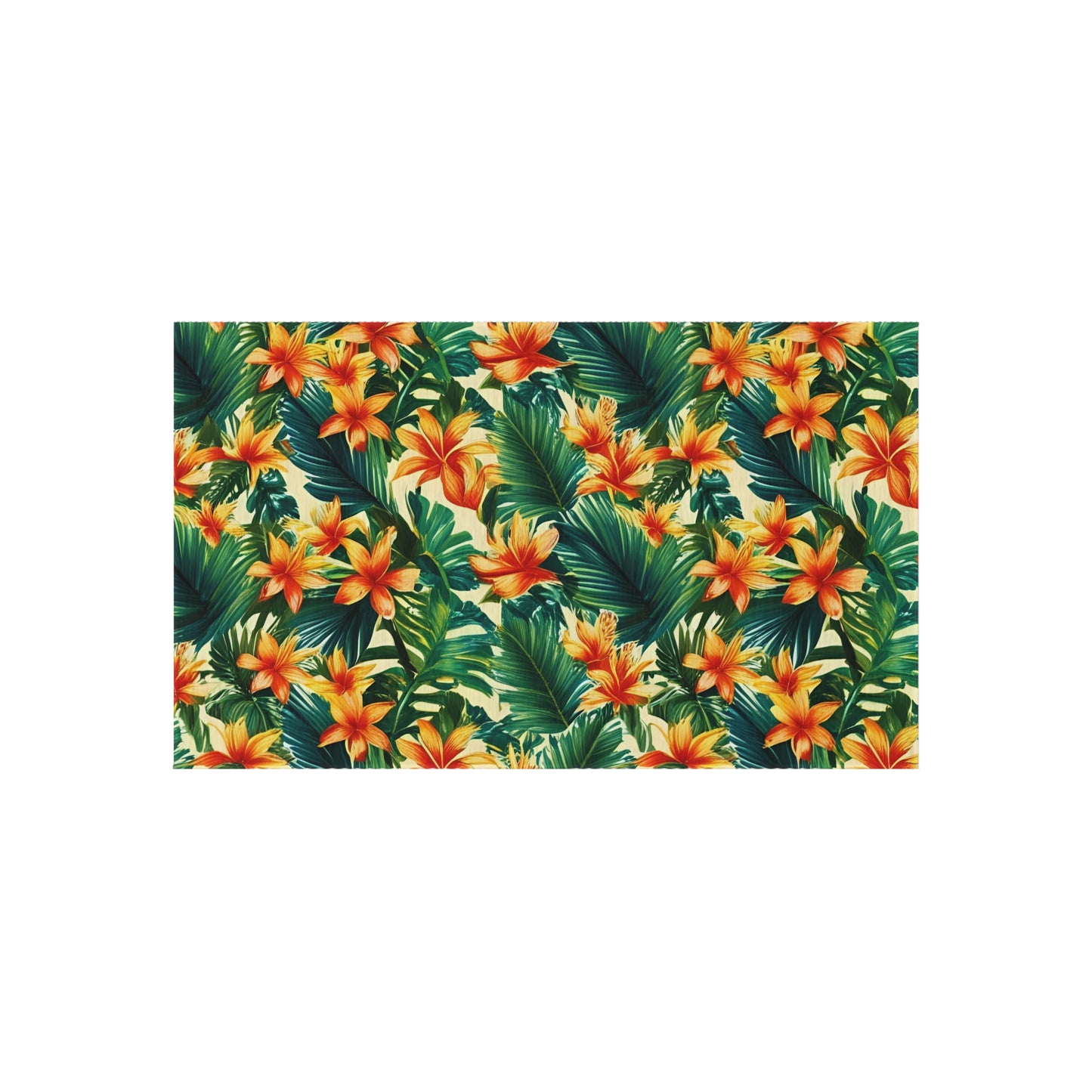 Chenille Outdoor Rug with No-Skid Backing Cozy Outdoor Carpet Patio Decor Gazebo Tropical Rug Pool Area Decor Outdoor Kitchen Carpet