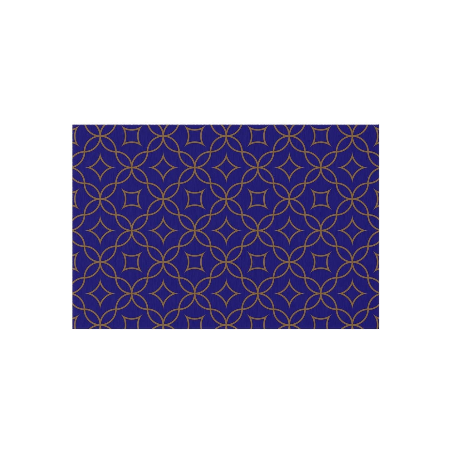 Chenille Outdoor Rug with No-Skid Backing Cozy Blue Outdoor Carpet Patio Decor Gazebo Rug Pool Area Decor Outdoor Kitchen Carpet