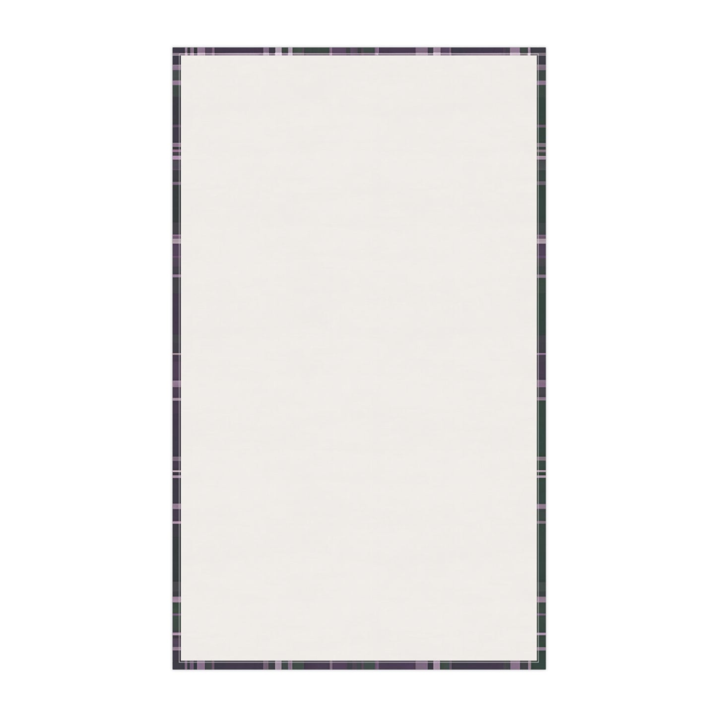 Tartan Plaid Kitchen Tea Towel Pastel Dish Towel Durable Hand Towel Gift for Her Whimsical Home Decor Decorative Kitchen Cotton Twill