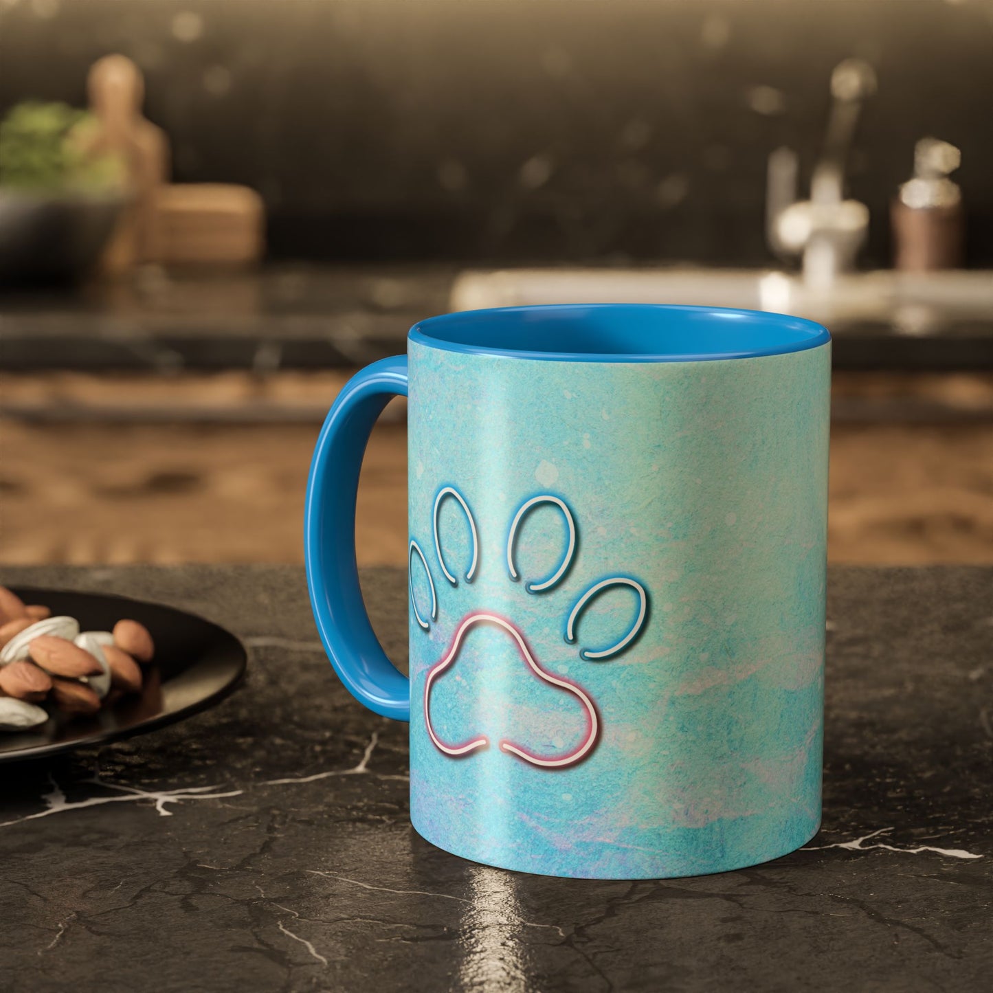 Dog Lover Mug Pet Lover Gift Paw Print Mug Gift Animal Lover