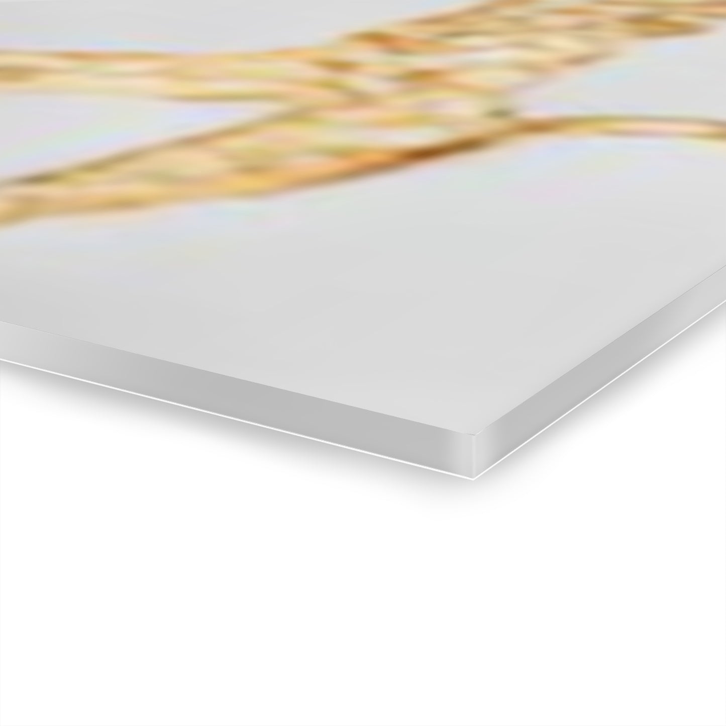 Acrylic Calacatta Quartz-Inspired Marble-look Design Triptych 3-Panel Acrylic Print Wall Art Nature Lover Gift Geology Rock Lover Gift