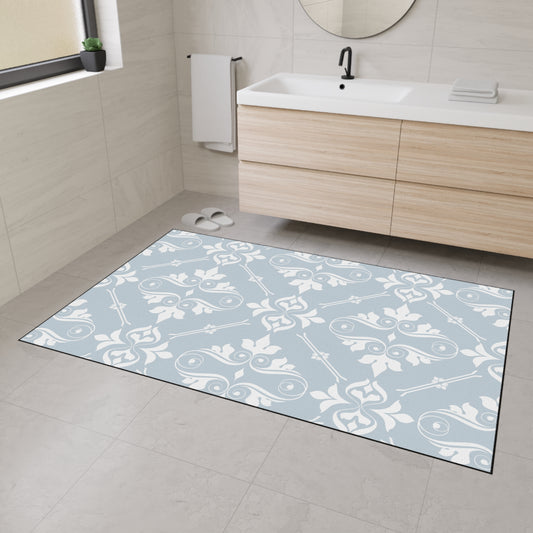 Decorative Heavy Duty Non-Slip Floor Mat Stylish Design Perfect for Entryway Kitchen Décor Garage Rug Coffee Bar Bathroom Floor Door Mat