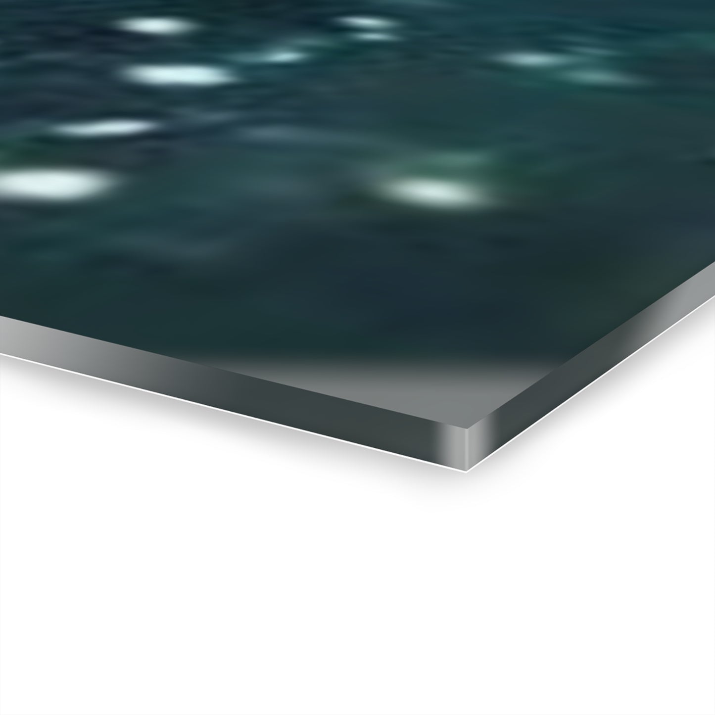 Water Droplet Modern Design Triptych 3-Panel Acrylic Print Wall Art Unique Water Themed Interior Acrylic Decor