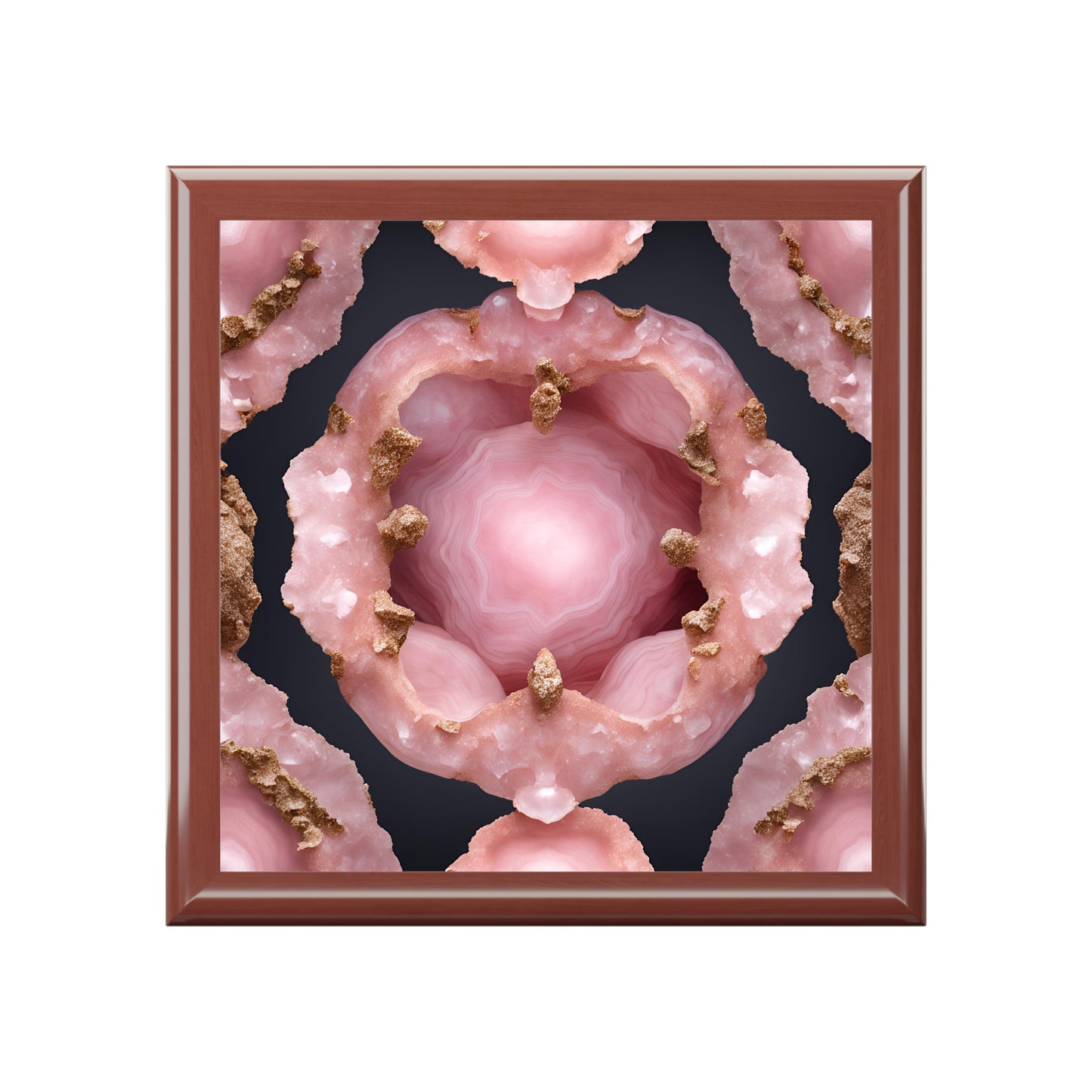 Unique Jewelry Box Trinket Box Bedroom Dresser Decor Vanity Gift Box - 3 colors to choose from