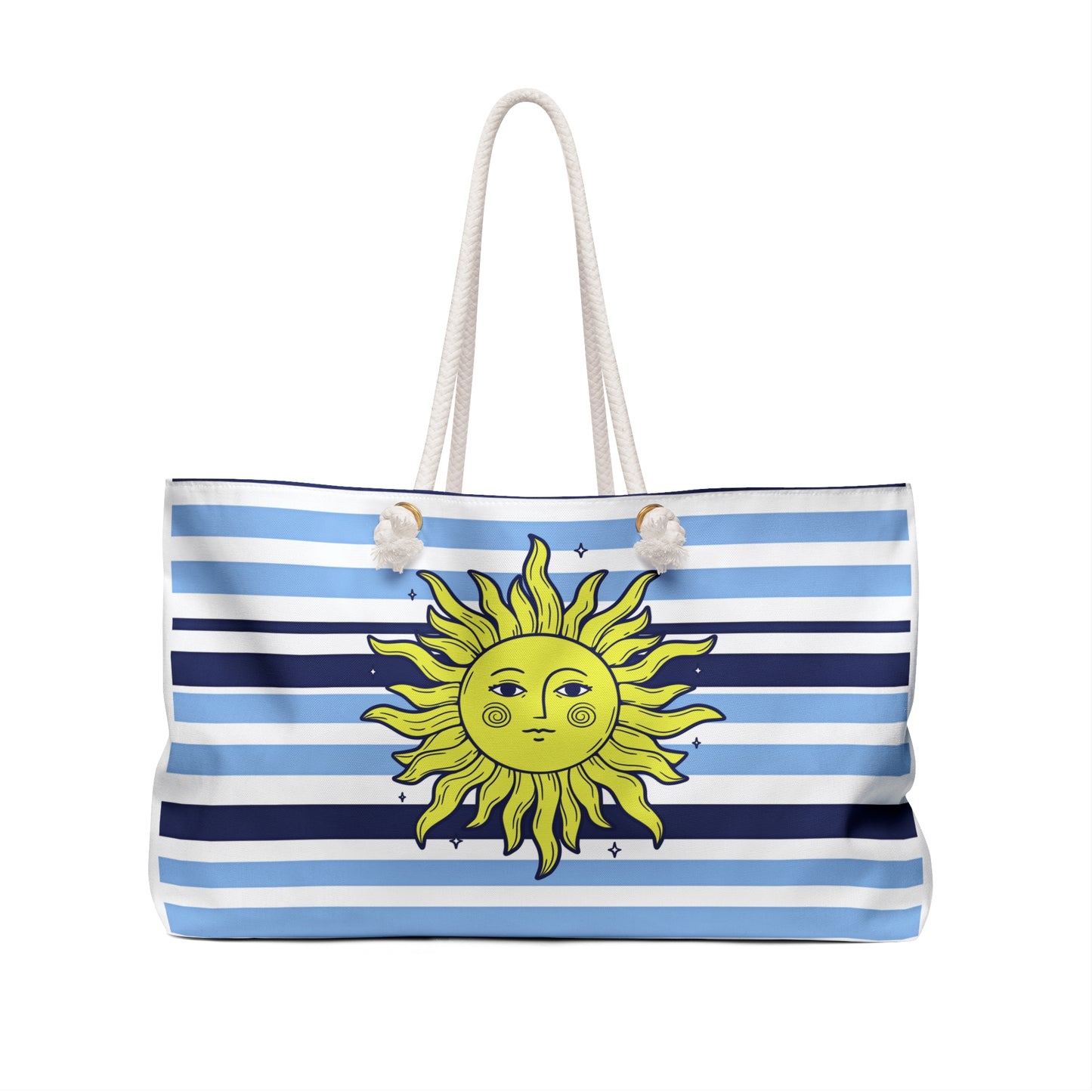 Sun Weekender Tote Bag | Beach Bag | Tote Bag | Sunny Day Shopping Bag