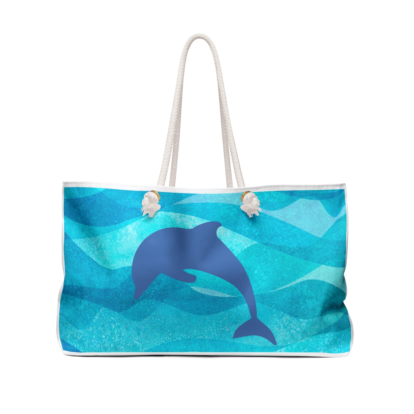 Dolphin Weekender Bag | Dolphin Lover Gift | Oceanic | Sea Gift | Beach Bag | Shopping Bag | Tote Bag |