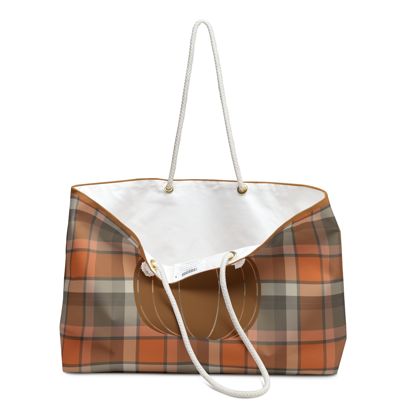 Pumpkin Weekender Tote Bag | Beach Bag | Tote Bag | Shopping Bag | Fall | Halloween | Harvest | Autumn |