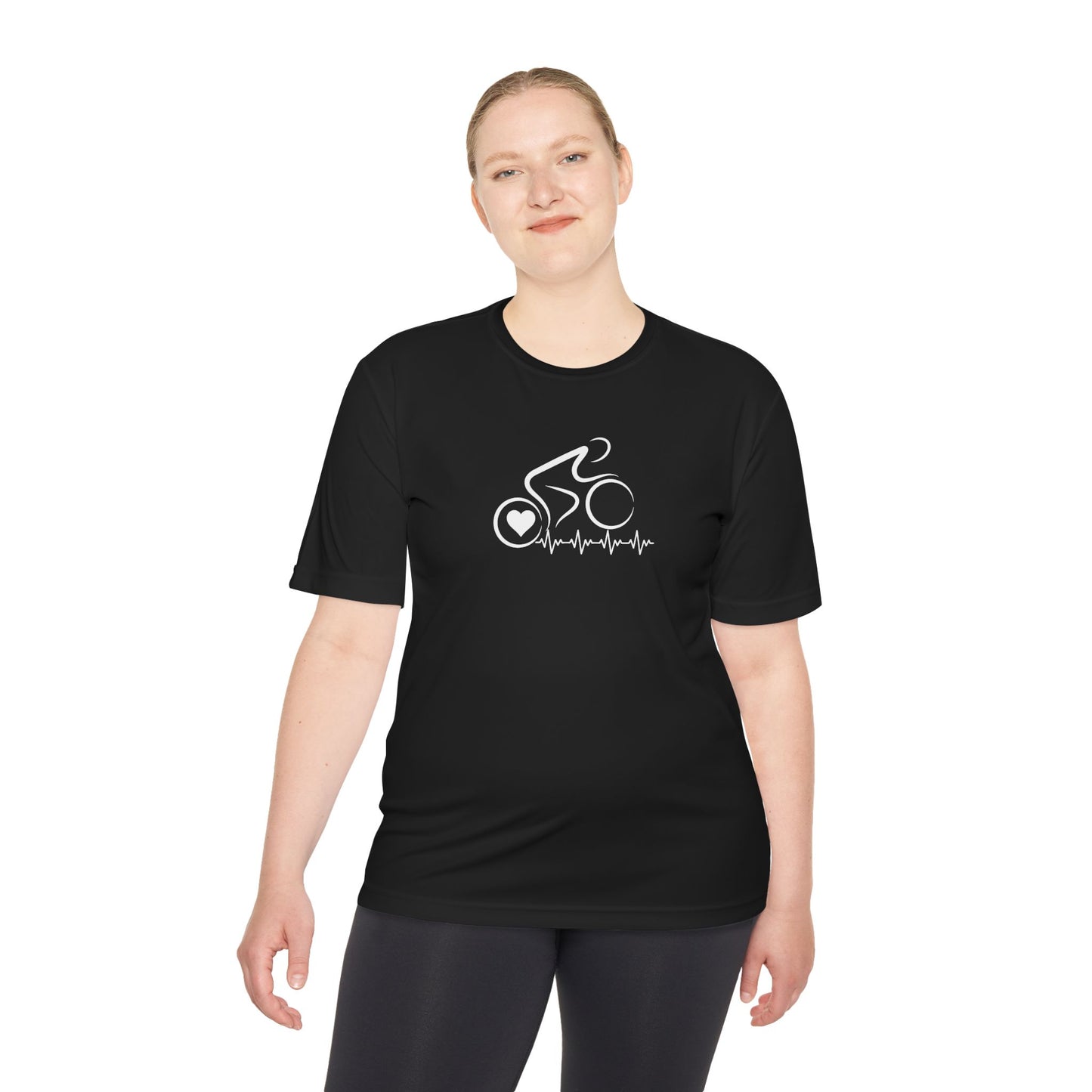 Bicycle Cycling Biking Shirt Unique Modern Bike Shirt Cycling Gift Cyclist Unisex Sport-Tek Moisture Wicking Athletic Tee