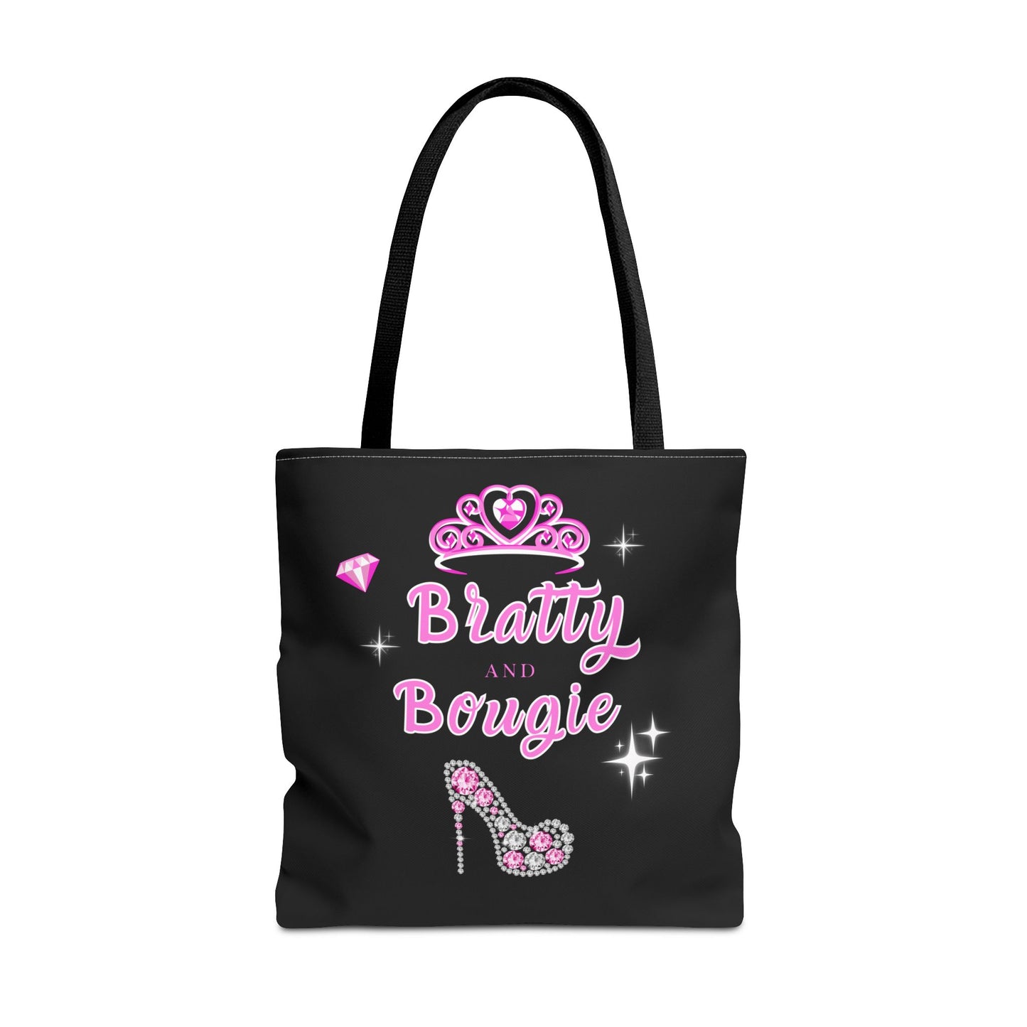 Bratty & Bougie Tote Bag | Carryall | Brat | Empowerment | Women |