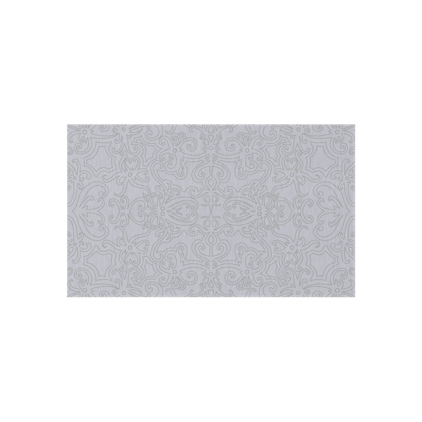 Chenille Outdoor Rug with No-Skid Backing Cozy Grey Outdoor Carpet Patio Decor Gazebo Rug Pool Area Decor Outdoor Kitchen Carpet