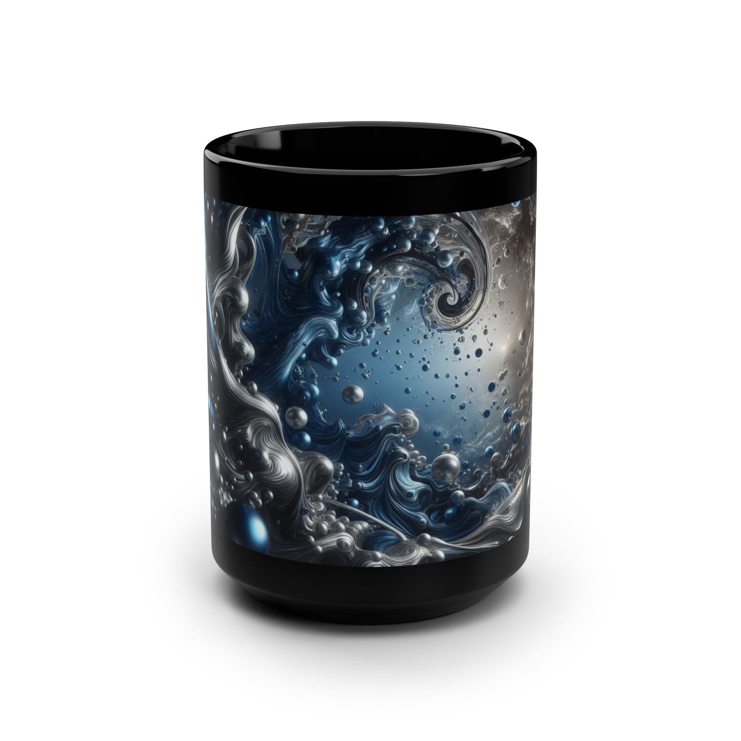 Ceramic Coffee Mug Ocean Wave-Inspired Image Nature Lover Ceramic Tea Cup Ocean Lover Surfer Design Sea Salt Life Ceramic 15 oz Mug