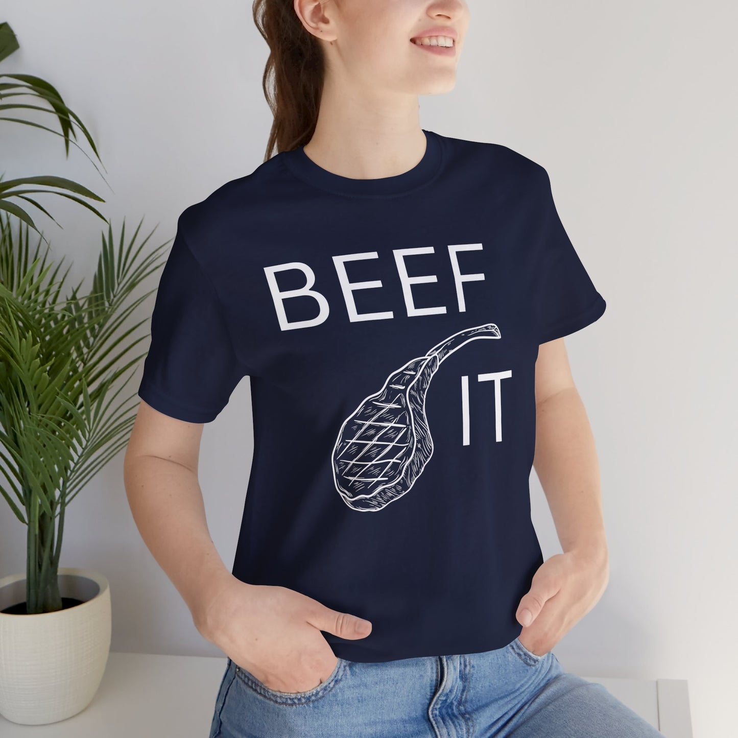 Foodie Themed Shirt | Beef IT-Shirt | Unisex Funny Culinary Foodie Meat Lover Gift