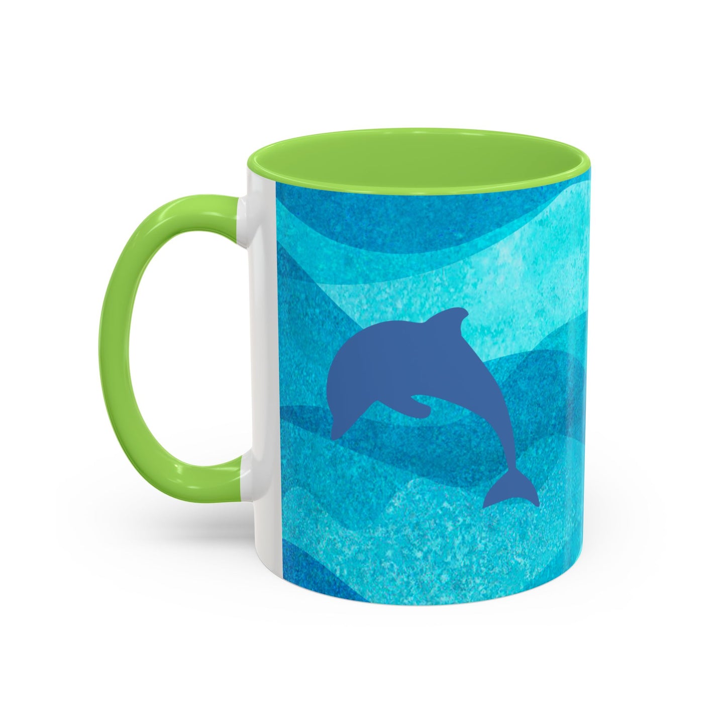 Dolphin Lover Coffee Mug Oceanic Themed Gift Sea Lover Gift Mug Salt Life Gift