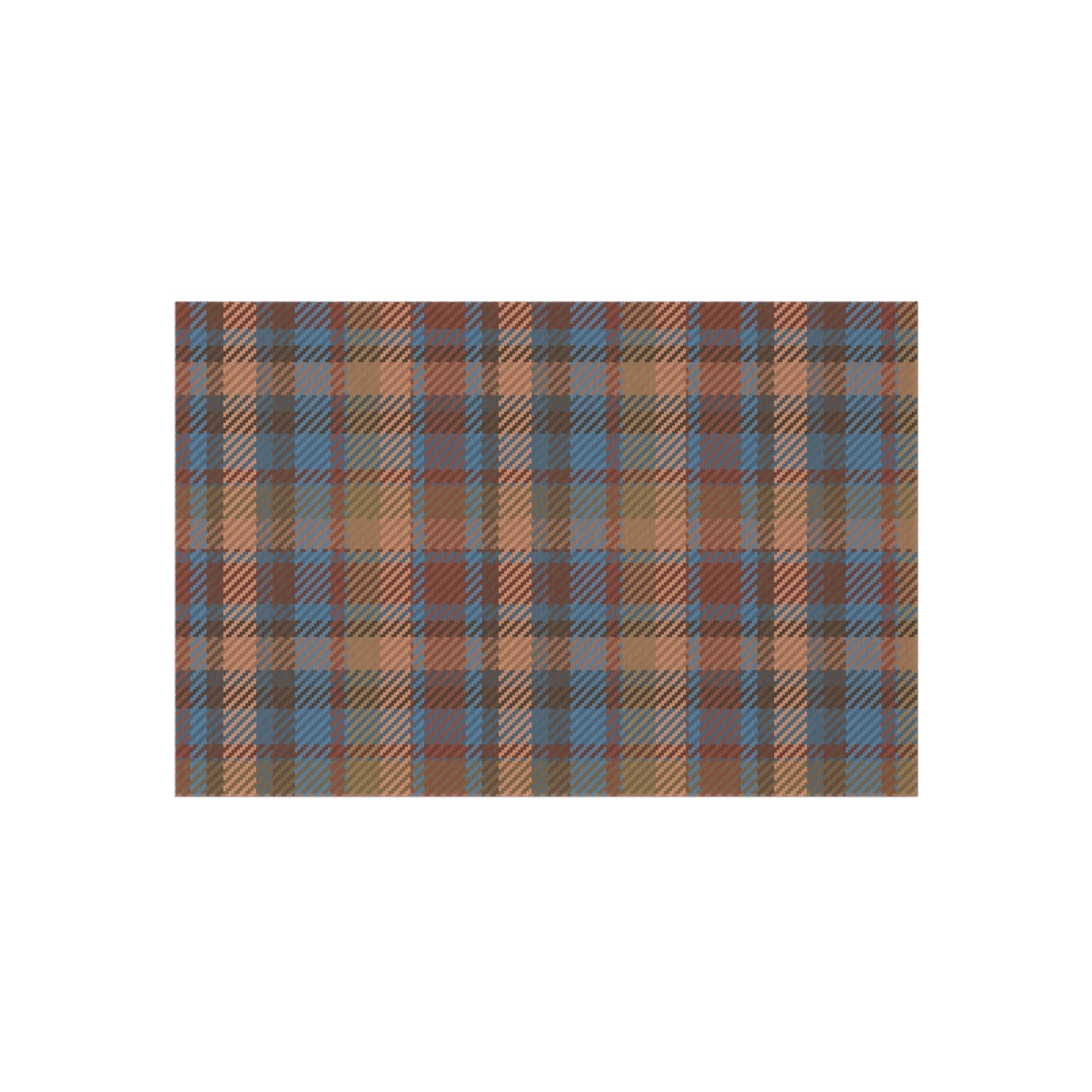 Checker Pattern Chenille Outdoor Rug with No-Skid Backing Cozy Outdoor Carpet Patio Decor Gazebo Rug Pool Area Decor Outdoor Kitchen Carpet