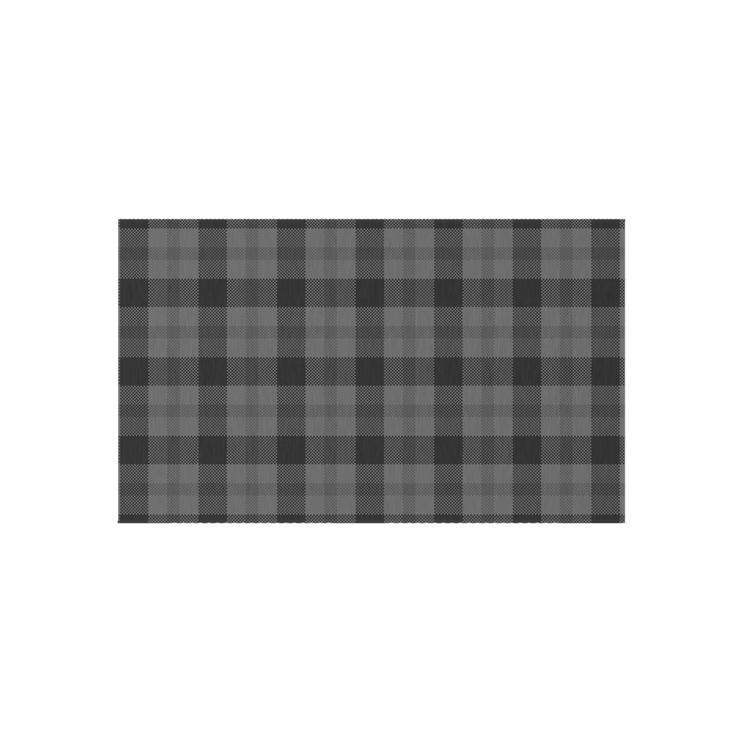 Checker Pattern Chenille Outdoor Rug with No-Skid Backing Cozy Outdoor Carpet Patio Decor Gazebo Rug Pool Area Decor Outdoor Kitchen Carpet