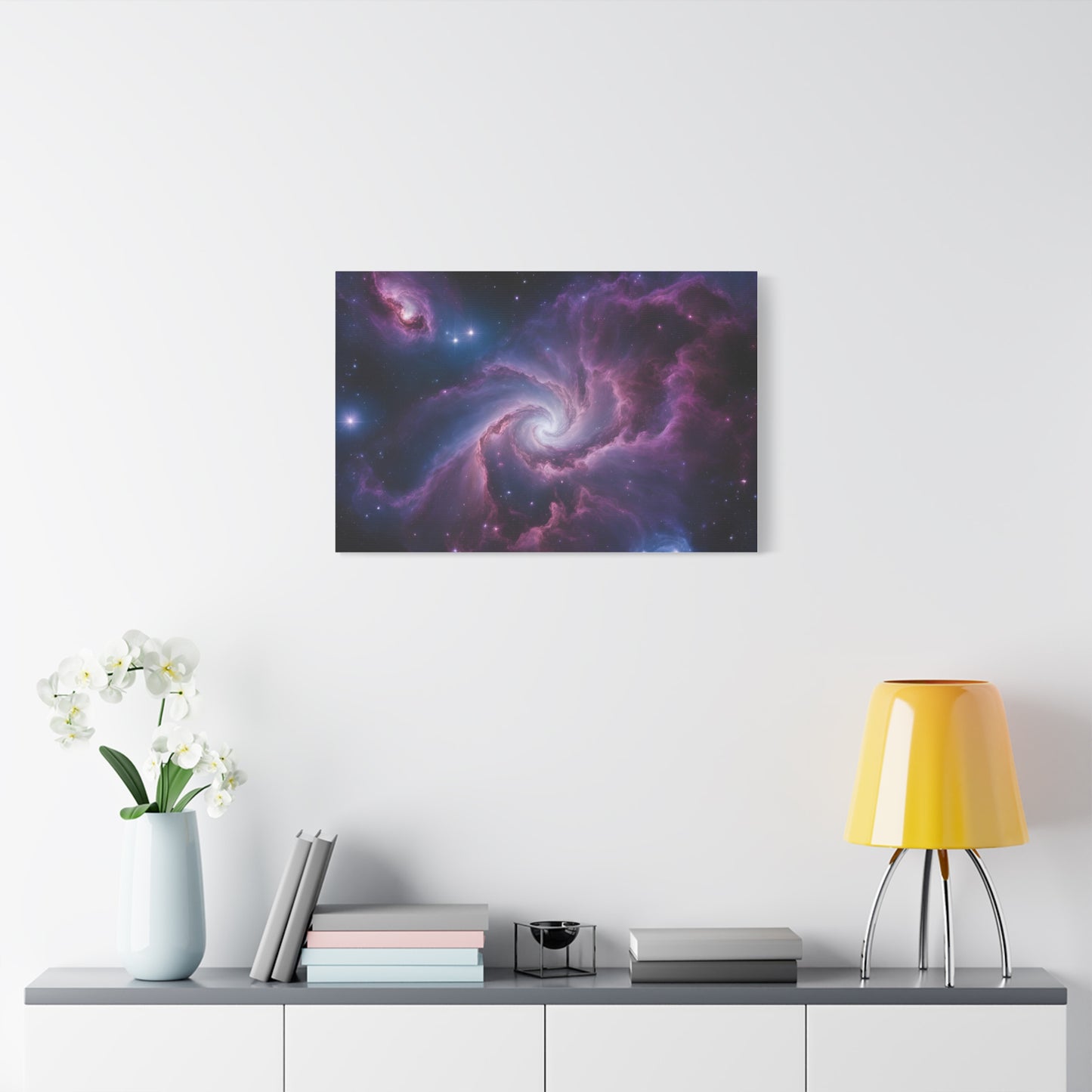 Celestial Print Wall Art | Matte Canvas, Stretched, 1.25" | Outer Space | Night Sky | Starry Night | Sci-fi |