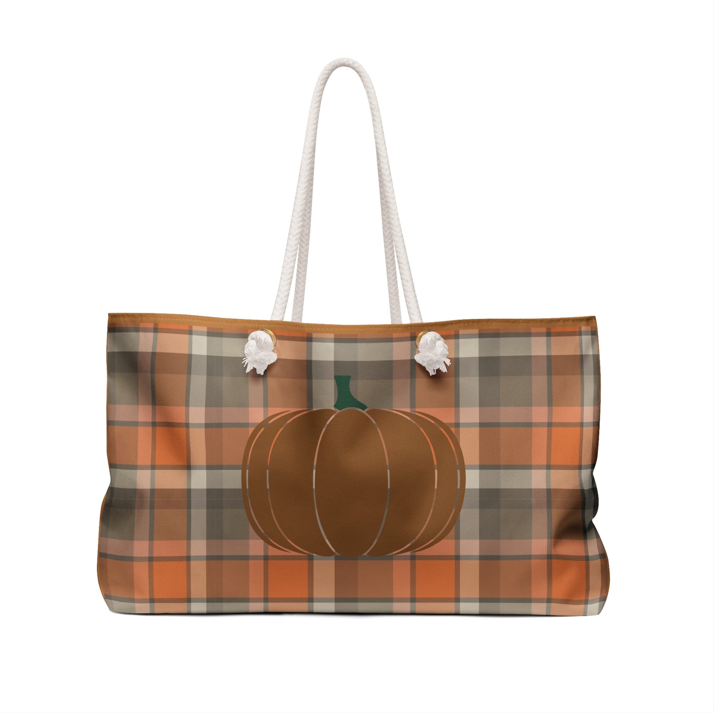 Pumpkin Weekender Tote Bag | Beach Bag | Tote Bag | Shopping Bag | Fall | Halloween | Harvest | Autumn |
