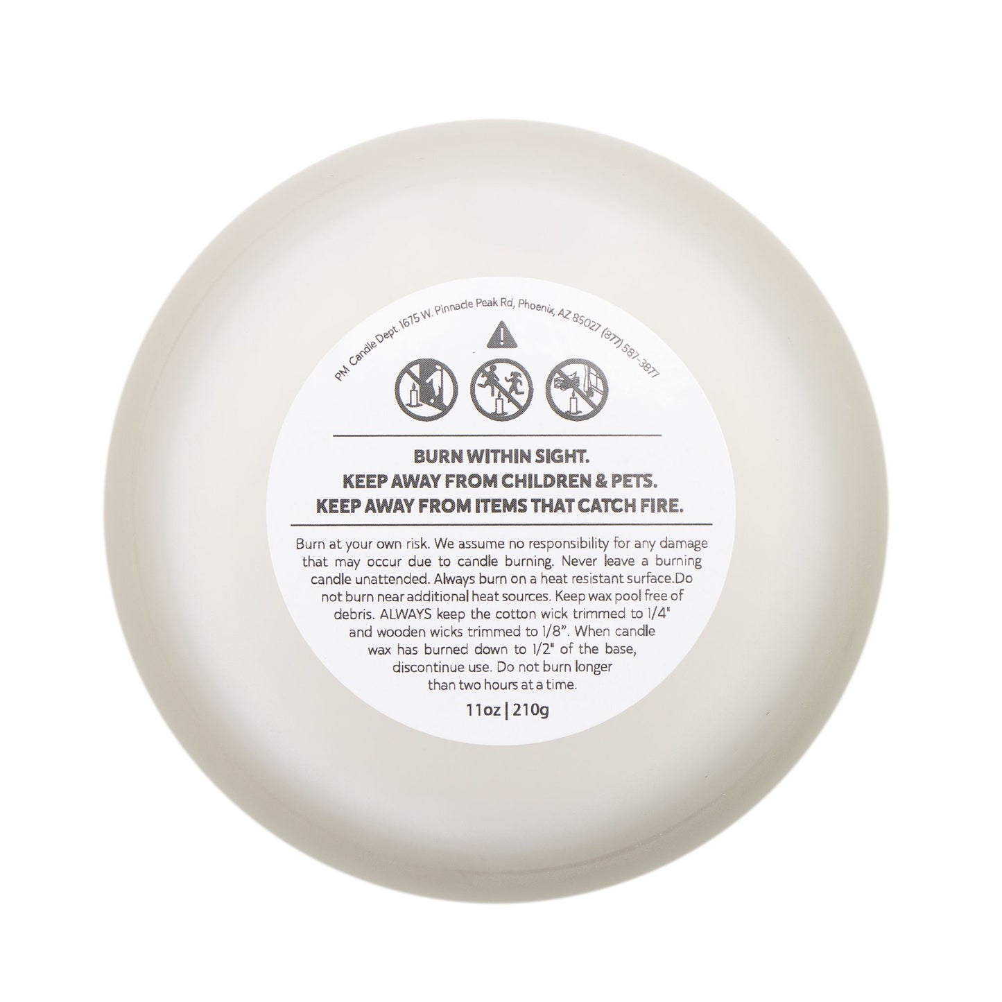 Artisanal Coconut Soy Frosted Glass Candle with Wooden Wick and Raw Maple Lid 11 oz Hand Poured Funny Parents Candle 50 hrs burn time