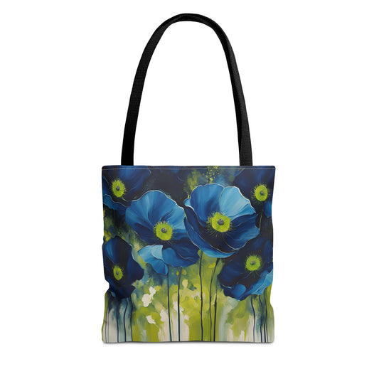 Floral Design Field of Flowers Tote Floral Grocery Wildflower Shopping Bag Cottage Core Gift Bag Boho Bag Poppy Tote Mom Gift