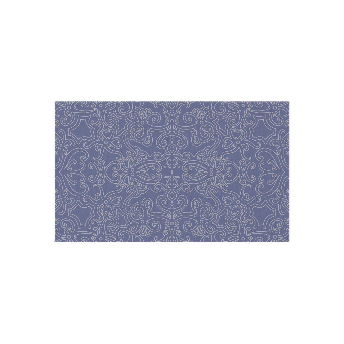 Chenille Outdoor Rug with No-Skid Backing Cozy Grey Outdoor Carpet Patio Decor Gazebo Rug Pool Area Decor Outdoor Kitchen Carpet