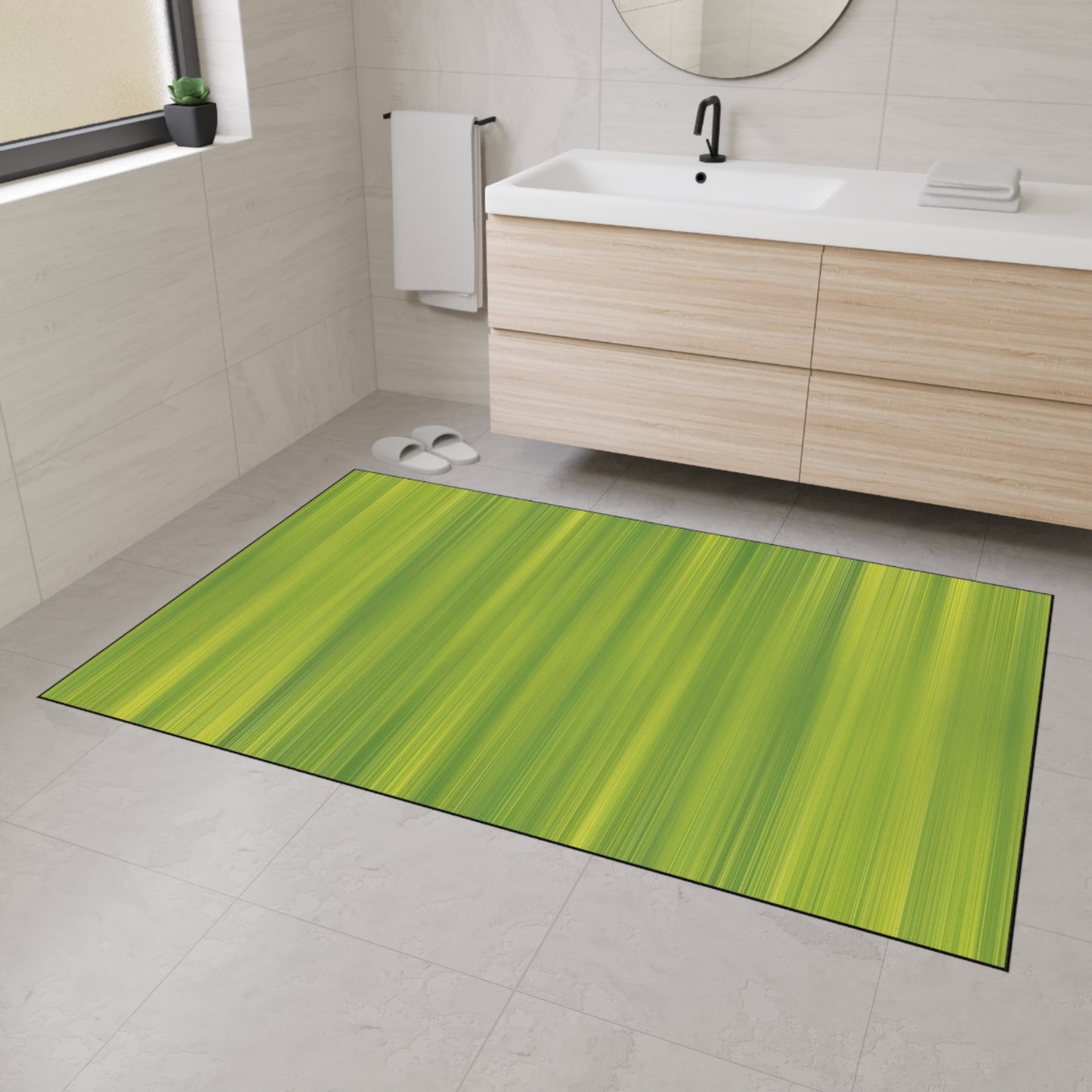 Decorative Heavy Duty Non-Slip Floor Mat Stylish Design Perfect for Entryway Kitchen Décor Garage Rug Coffee Bar Bathroom Floor Door Mat