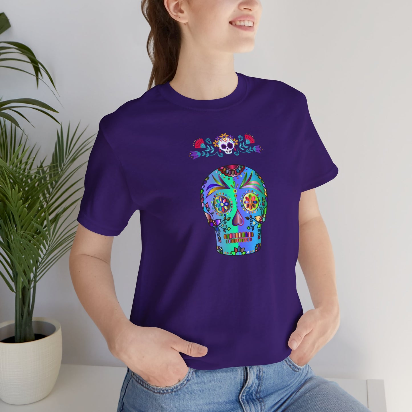 Dia de los Muertos T-shirt | Unisex Day of the Dead Shirt | Latin Mexican Halloween Shirt |