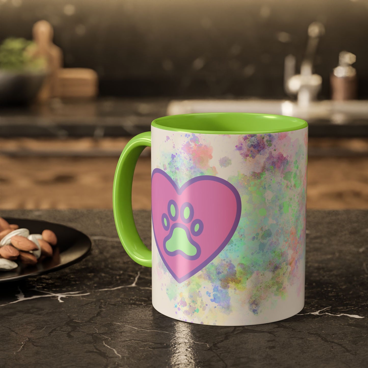 Dog Lover Mug | Pet Lover Gift | Paw Print Mug Animal Lover Gift