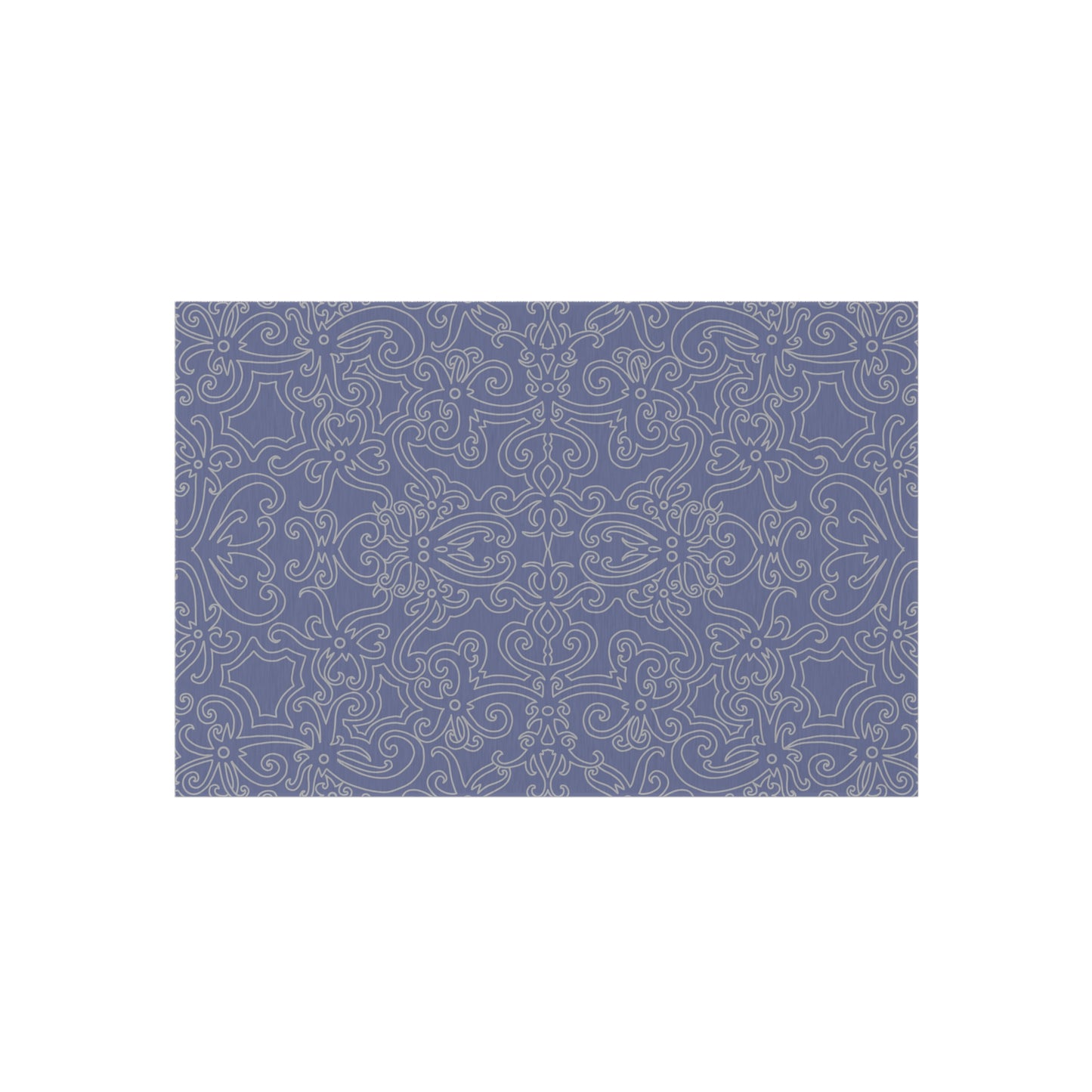 Chenille Outdoor Rug with No-Skid Backing Cozy Grey Outdoor Carpet Patio Decor Gazebo Rug Pool Area Decor Outdoor Kitchen Carpet