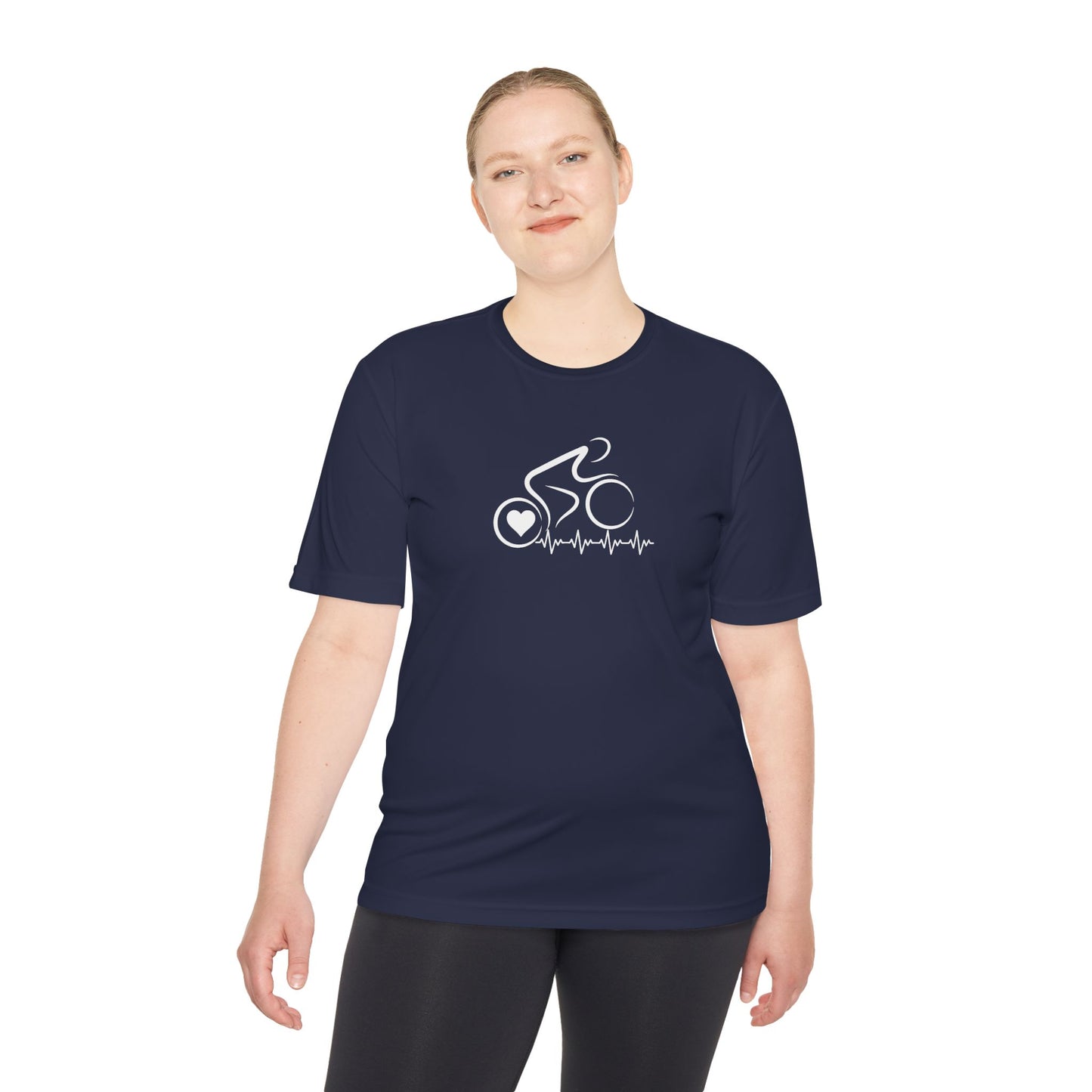 Bicycle Cycling Biking Shirt Unique Modern Bike Shirt Cycling Gift Cyclist Unisex Sport-Tek Moisture Wicking Athletic Tee