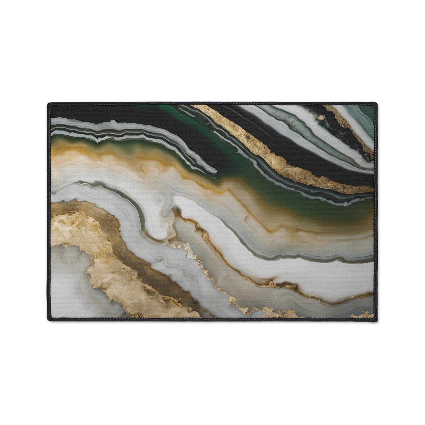 Decorative Heavy Duty Non-Slip Floor Mat Stylish Design Perfect for Entryway Kitchen Décor Garage Rug Coffee Bar Bathroom Floor Door Mat