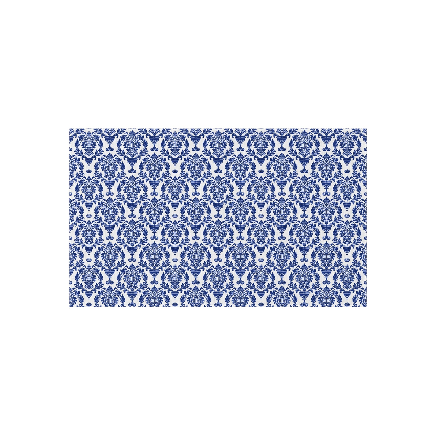 Chenille Print Pattern Outdoor Rug with No-Skid Backing Cozy Outdoor Carpet Patio Decor Gazebo Rug Pool Area Decor Outdoor Kitchen Carpet