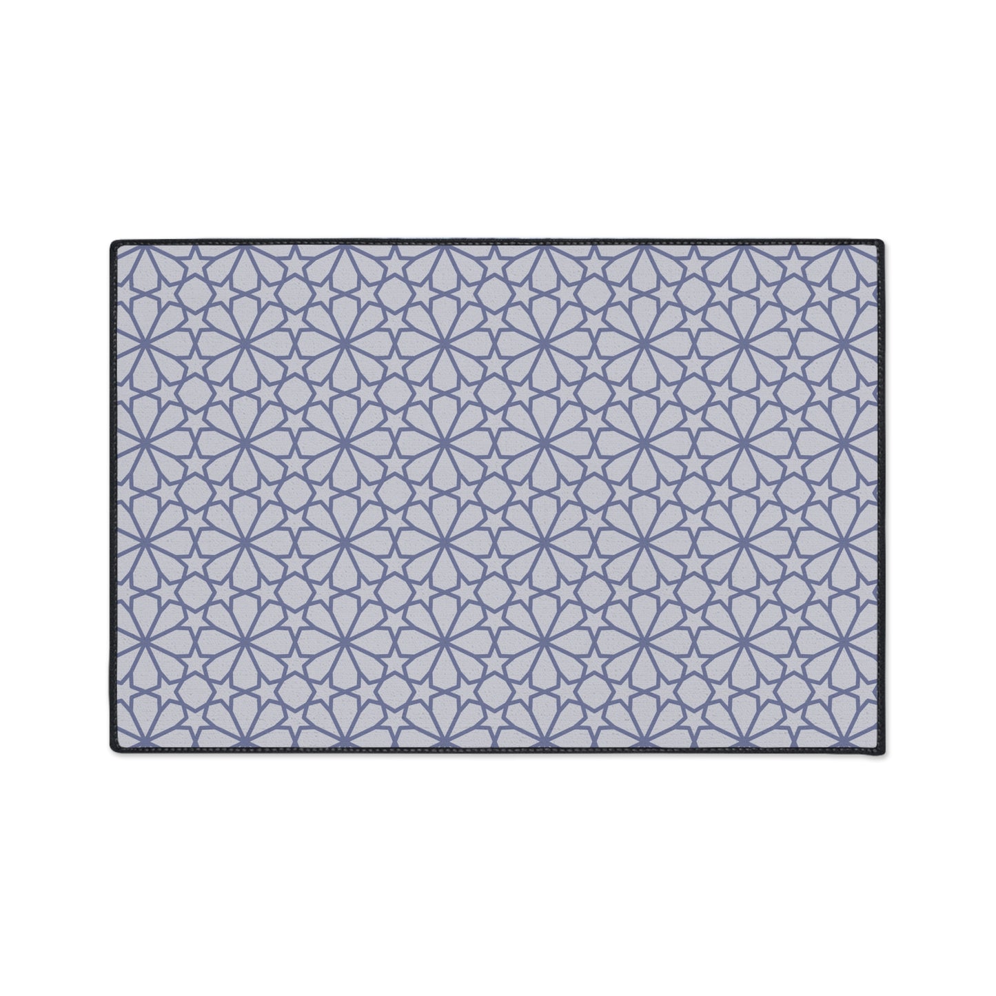 Decorative Heavy Duty Non-Slip Floor Mat Stylish Design Perfect for Entryway Kitchen Décor Grey Floral Geometric Design Rug Bathroom Mat