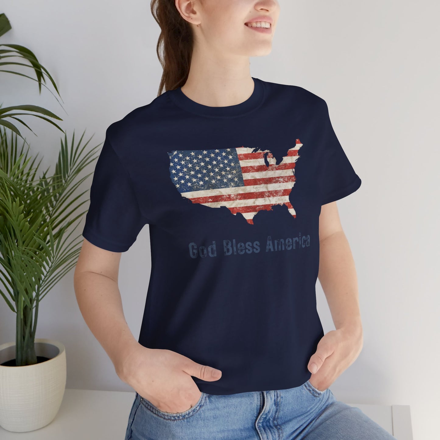 God Bless America T-Shirt | Unisex | Patriotic | Americana | 4th of July |