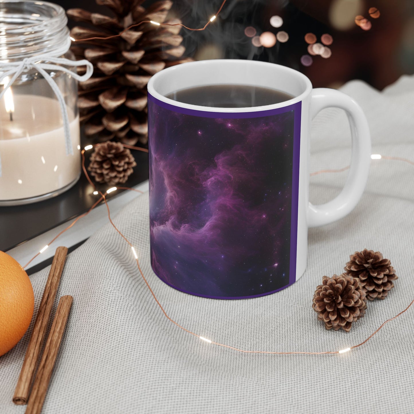 Celestial Cosmic Deep Space Design Coffee Tea Mug Outerspace Galaxy Astronomy Gift Mug