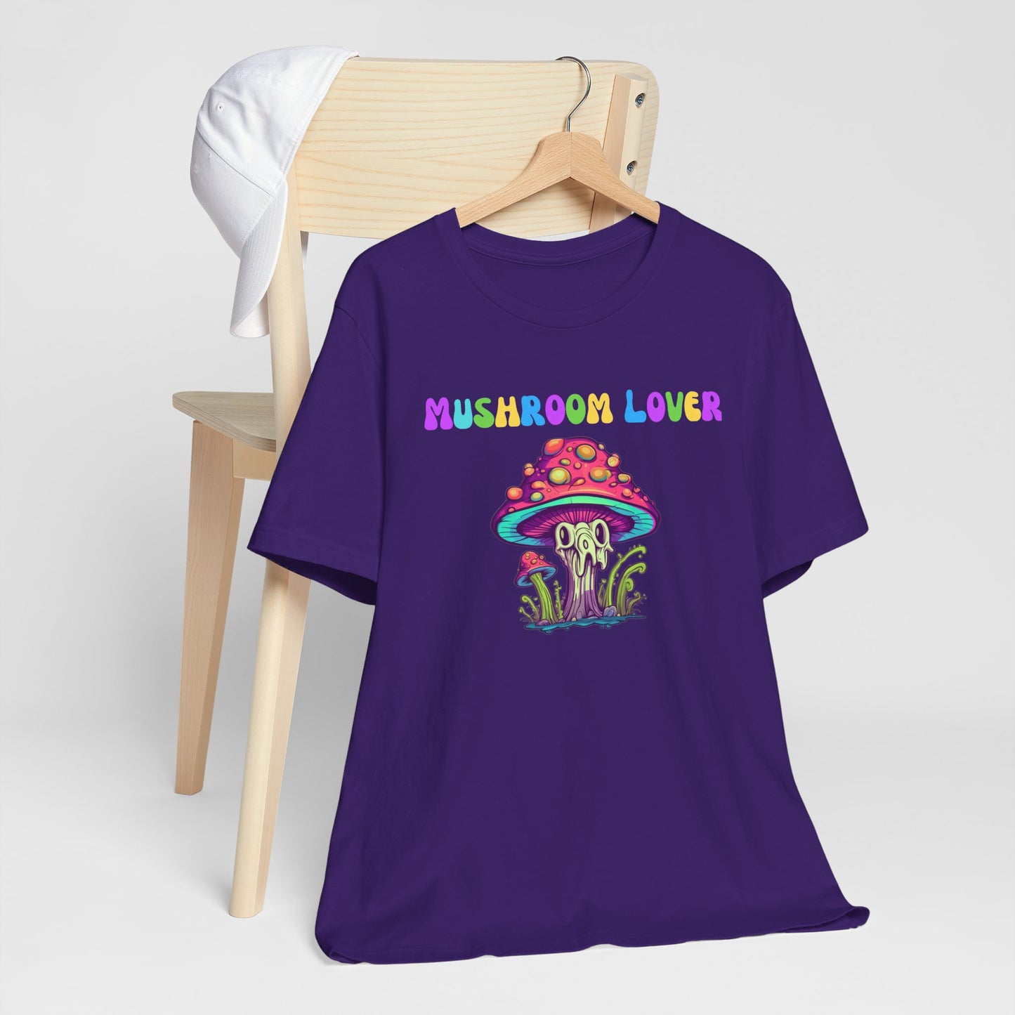 Mushroom Lover T-shirt | Unisex | Foodie | Culinary | Vegan | Vegetarian | Retro | Funny |