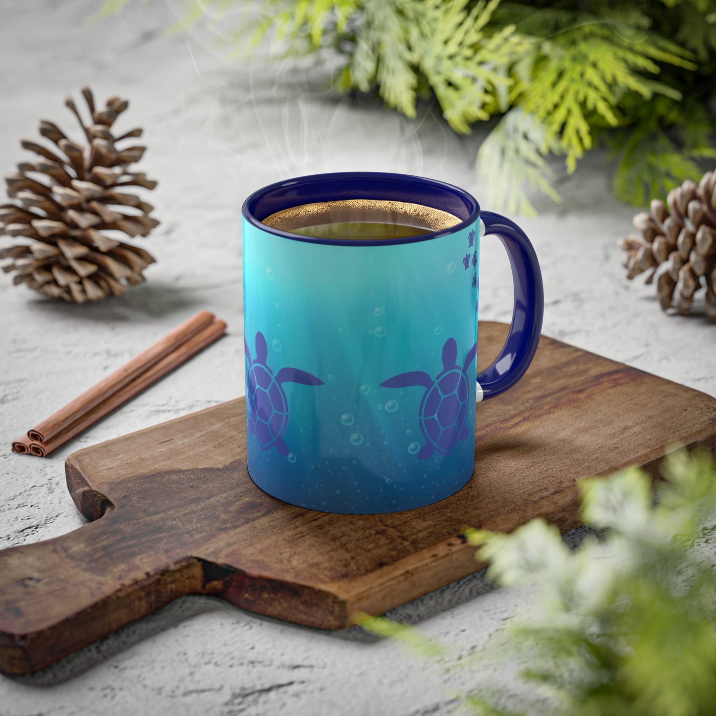 Sea Turtle Mug | Oceanic | Salt Life | Beach | Fish | Turtle Lover Gift |